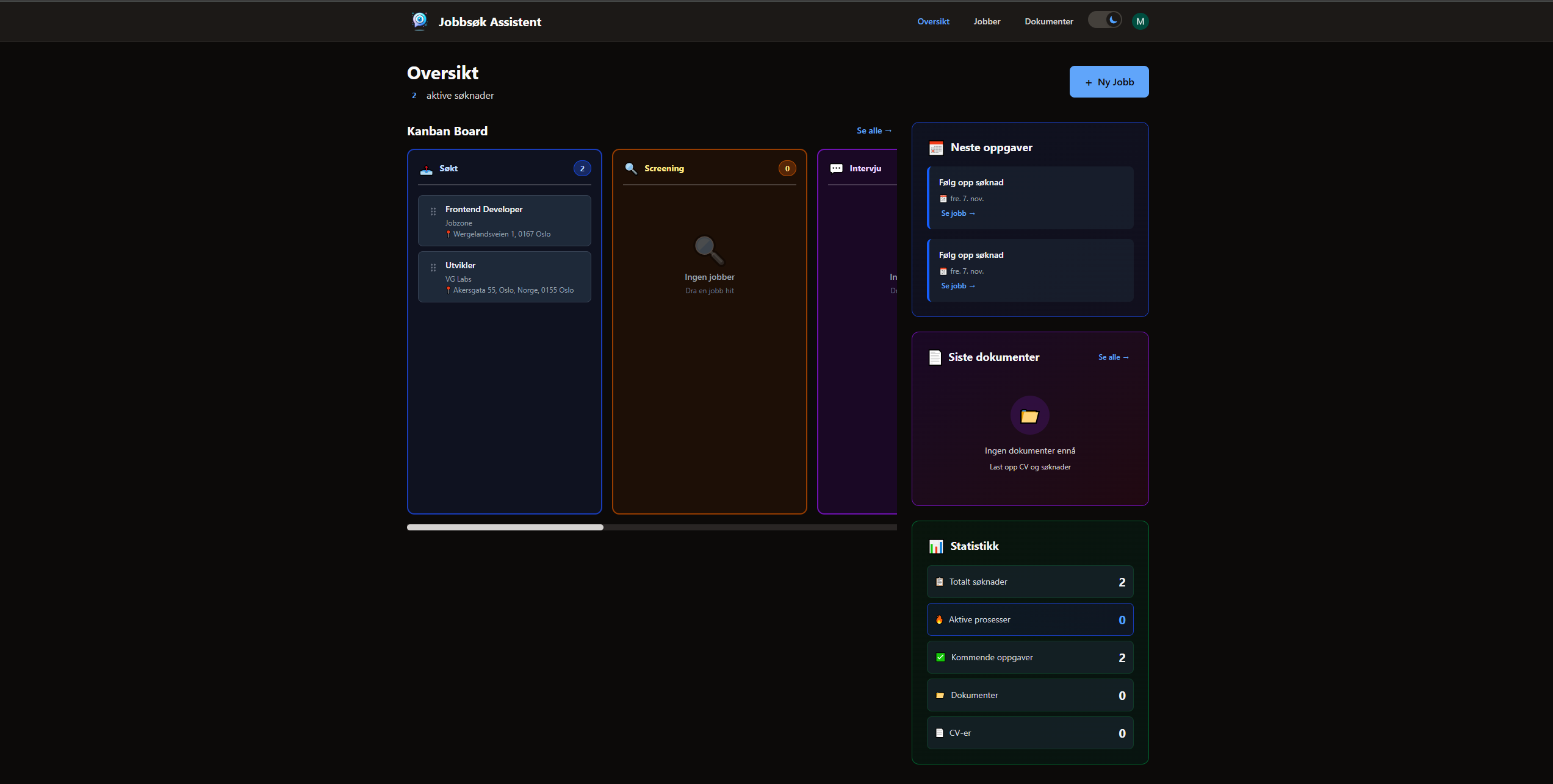 Kanban Board View